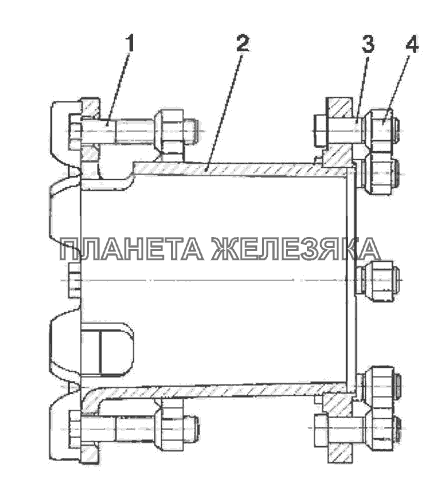 Проставка для сдваивания задних колес МТЗ-80 (2009)